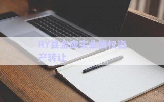 RY縣金康實業(yè)債權資產轉讓
