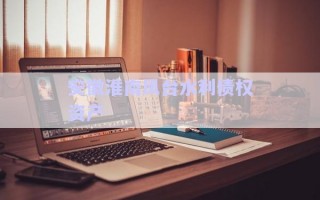 安徽淮南鳳臺水利債權資產