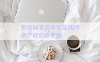 郟縣國有資本運營債權(quán)資產(chǎn)政府債定融
