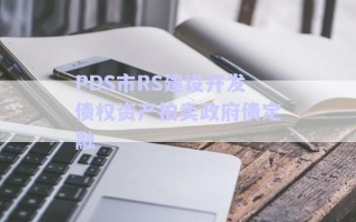 PDS市RS建設(shè)開(kāi)發(fā)債權(quán)資產(chǎn)拍賣(mài)政府債定融